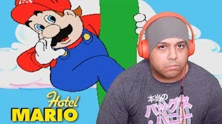 REACTING TO THE WORST MARIO GAME EVER MADE HOTEL MARIO [upl. by Etteval]