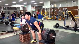 台上クリーン220kg 豊見城高校三年知念選手我那覇庸介 [upl. by Anivel558]