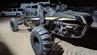 Driving Sandrails AT NIGHT  FREEWAY HILL  GLAMIS Thanksgiving 2023 [upl. by Sonafets]