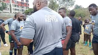 TENDAI MTAWARIRA SCRUM CLINIC AT STRATHMORE LEOS COMPLEX [upl. by Noyek702]