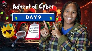 Getting into GRC with TryHack Me Advent of Cyber Day 9 [upl. by Eidua]