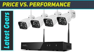 XMARTO 4CH H265 Wireless Security Camera System with Audio Best Home Surveillance Solution [upl. by Annoyk]