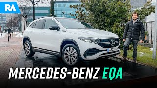 Novo MercedesBenz EQA 2021 Testámos o quotTesla Model Yquot da Mercedes [upl. by Niffirg]