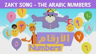 Zakys Arabic Numbers Song [upl. by Rives]