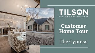 Dimas Family Home Tour  Customized Cypress in Montgomery County  Tilson Homes [upl. by Wrand970]