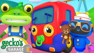 Baby Truck Feels Under the Weather  Geckos Garage  Trucks For Children  Cartoons For Kids [upl. by Sllew350]