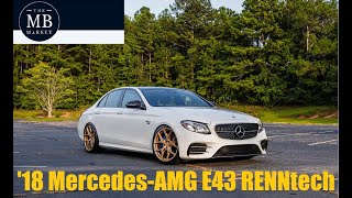 2018 MercedesAMG E43 RENNtech Cold Start POV Driving Impressions and Walkaround [upl. by Gnil15]