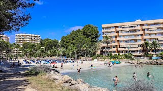 Cala Vinyes beach  tropical look  Mallorca Beaches [upl. by Leotie]