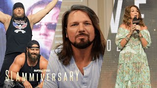 Every SURPRISE Appearance at Slammiversary 2022 [upl. by Edea451]