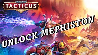 Mephiston Event  Expert Unlock Guide [upl. by Frick]