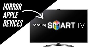 Using Apple Airplay on a Samsung Smart TV [upl. by Iolande80]