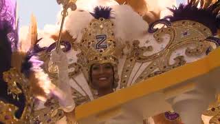 Zulu Queen toast at New Orleans Mardi Gras 2022 [upl. by Daeriam]