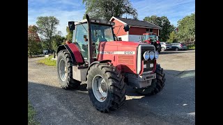 Massey Ferguson 8150 med twintrac  083110 [upl. by Mehalek]