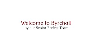 Welcome to Byrchall by our Senior Prefects [upl. by Junieta]