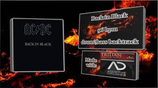 ACDC  Back in Black BackTrackdrum\bass [upl. by Gardell]