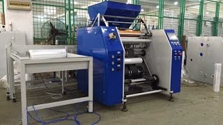 Full autoamtic rewinding machine for Turkey customer [upl. by Mazurek]