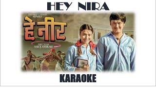 Hey Nira Kalo Tika  KARAOKE with lyrics  SD Yogi amp Shanti Shree Pariyar [upl. by Anaiad]