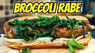 How To Cook BROCCOLI RABE Baby Broccoli [upl. by Rusell]