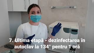 Sterilizarea instrumentelor în Clinica Compodent [upl. by Mitinger189]