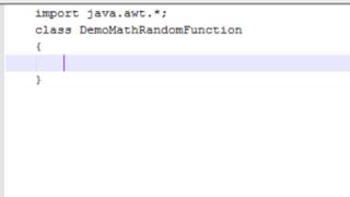 Java Tutorials How to assign value to a variable at run time using Math random Function [upl. by Waller]