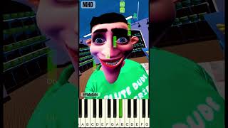 INCREDIFLUTE SPRUNKI FluteDude  Piano Tutorial [upl. by Assyn338]