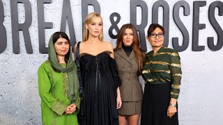 Malala YousafzaiJennifer Lawrence highlight plight of Afghan women with documentary Bread and Roses [upl. by Akemrehs]