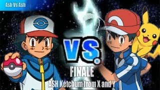 Pokemon Black and White 2 Wifi Battle  Ash Vs Ash X and Y [upl. by Mail485]