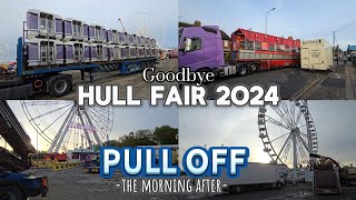 Hull Fair 2024  PULL OFF Vlog  The morning after [upl. by Kcirdnekel]