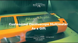 Customize a Special Oscilloscope multimeter for Your Friends and Family this Christmas and New Year [upl. by Ahsyt230]