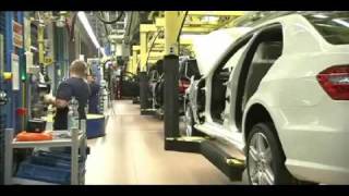 MercedesBenz EClass Production  Sindelfingen Plant [upl. by Apoor293]