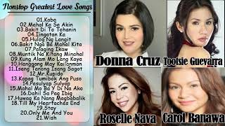 Roselle Nava Carol Banawa Tootsie Guevara Rachel Alejandro OPM Tagalog Love Songs 2021 [upl. by Adnav954]