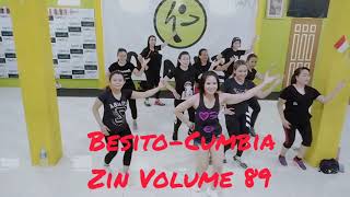 Zumba Song BesitoCumbia zumba zumbafitnes [upl. by Mccafferty]