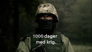 1000 dager med krig [upl. by Nwahshar]