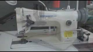 TECHSEW 106 WalkingFoot Industrial Sewing Machine [upl. by Faxon705]