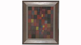 Paul Klee  Pictorial architecture red yellow blue 1923 [upl. by Delphina983]