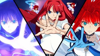 FGO Aoko Aozaki Animation References FGO vs Melty Blood [upl. by Fitz]