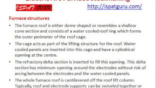 Electric arc furnace steelmaking Part 1 [upl. by Lawlor]