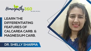 Learn the differentiating features of Calcarea carb amp Magnesium carb  Dr Shelly Sharma [upl. by Yelahs]