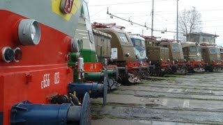 Porte Aperte al Deposito Locomotive di Milano Smistamento [upl. by Haropizt535]