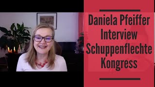 Daniela Pfeiffer Interview über trockene Haut und Ernährung Schuppenflechte Kongress [upl. by Eissed]