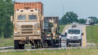 I69 Platooning Mobility Testing Demonstration [upl. by Seltzer941]