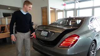 2014 MercedesBenz SClass 4dr Sdn S550 4MATIC Minnetonka Minneapolis Bloomington Live [upl. by Adiarf835]