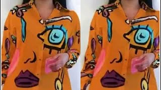 How To Cut and Sew AShirt Gown Beginner Friendly [upl. by Odilo]