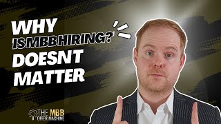 Why Asking Is MBB Hiring Wont Help Your Career [upl. by Lihcox]