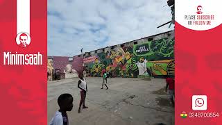 BEAUTIFUL GRAFFITI IN JAMES TOWN ACCRA [upl. by Dnallor]