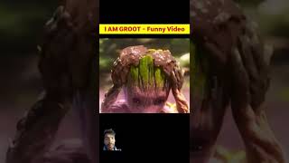 Groot Funny moments in hindi groot iamgroot rocketandgroot animation short art youtubeshorts [upl. by Vasti207]