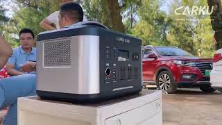 Perfect Alternative to Diesel Generators Carkus LiFePO4 Portable Power Station [upl. by Witha]