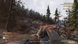 Fallout 76 Explosive Bloodied Alien Disintegrator  Single Shot [upl. by Adnorrehs]