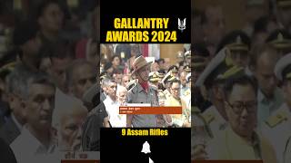 Assam Rifles Hawaldar Sanjay Kumar Gallantry Awards 2024 shorts army [upl. by Janerich363]