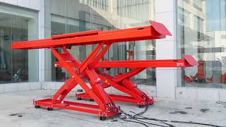 Install A Scissor Lift Is Super EasyGuangzhou Eounice [upl. by Galligan]